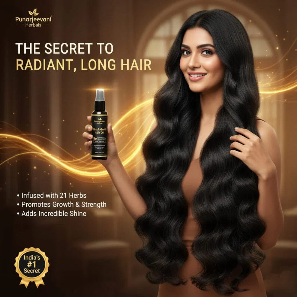 Black Gold Herbal Hair Oil