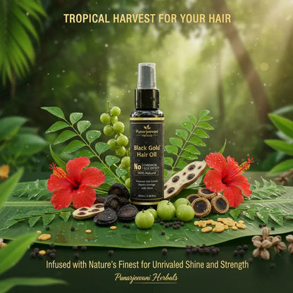 Black Gold Herbal Hair Oil